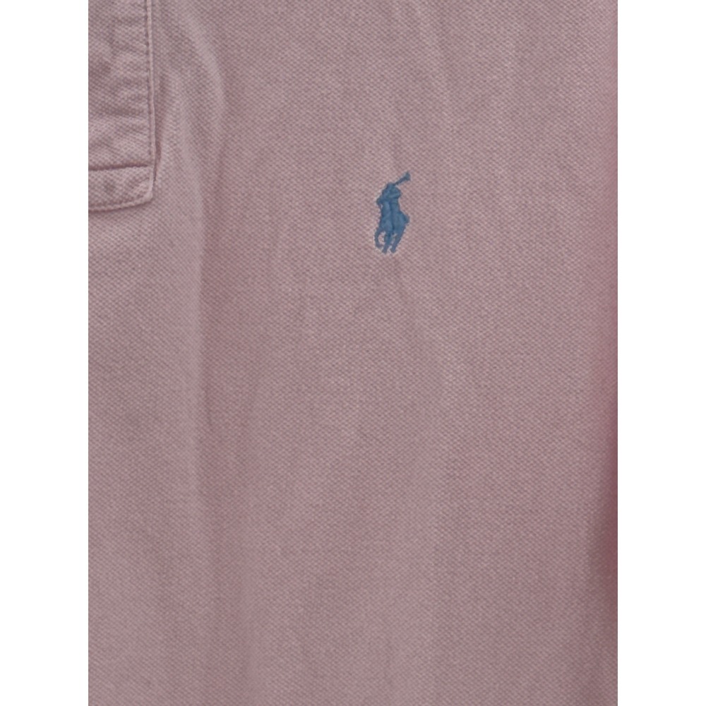 Mens Polo Ralph Lauren Pink Short Sleeve Classic Fit Polo Shirt Size XL - Picture 2 of 5